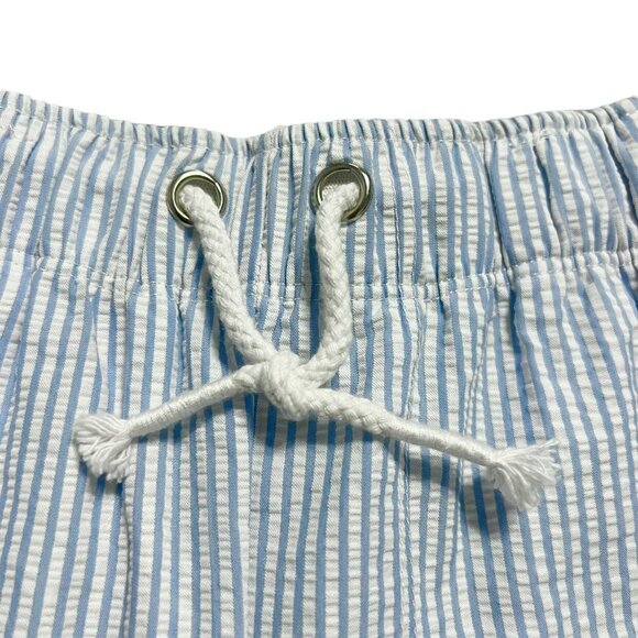NEW Mud Pie 4T/5T Blue Seersucker Swim Trunks - Picture 2 of 4